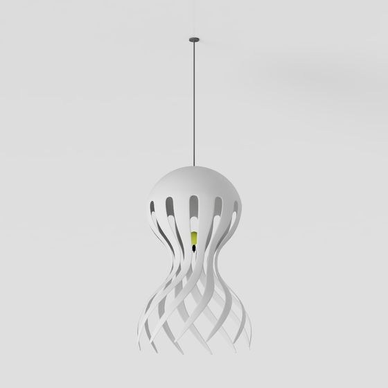 Jellyfish Pendant 3D model