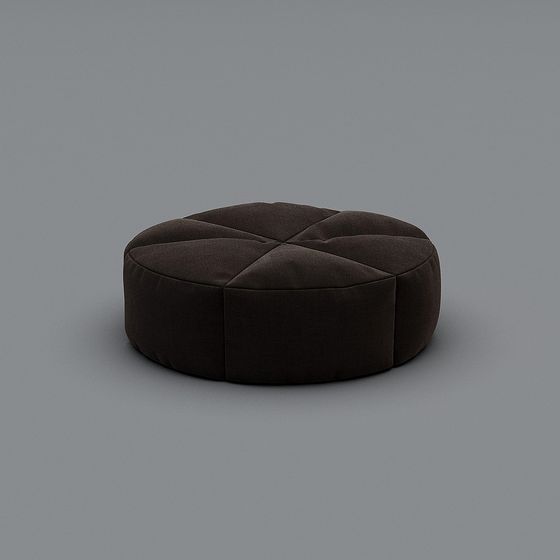 Stylish Round Cushion 3D model for Modern Interiors