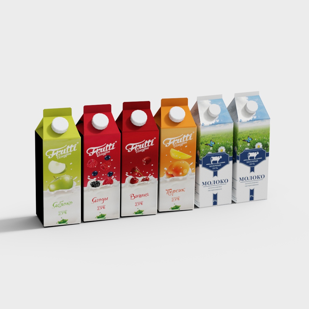 Supermarket boxed beverage mix