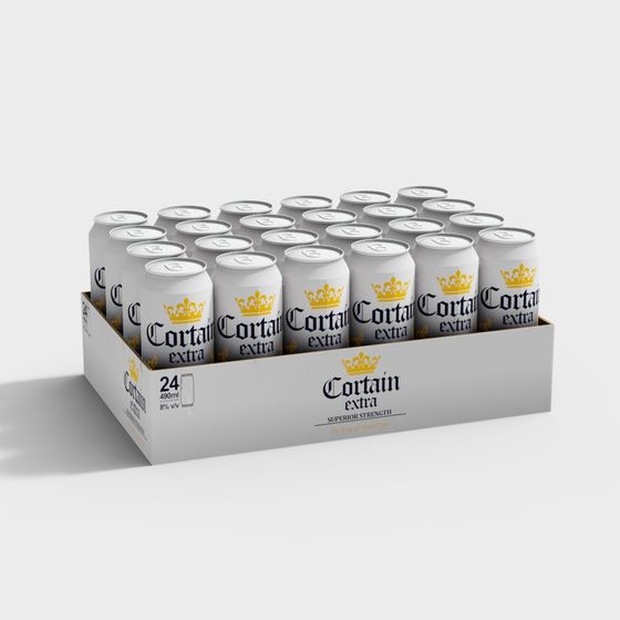 Cortain Extra Beer Pack 3D model
