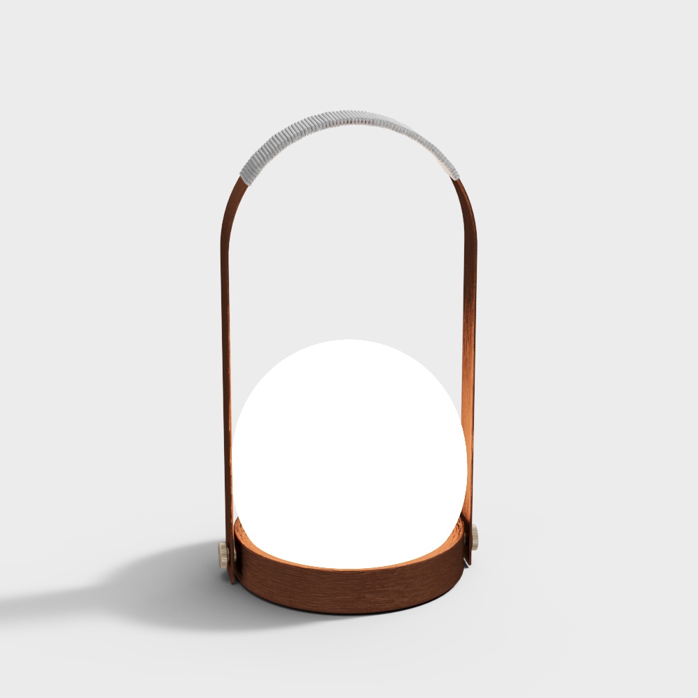 Stylish Low-Poly Pendant Light – Wooden Frame Design