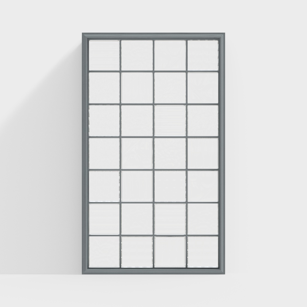 Industrial Style Window 3D model