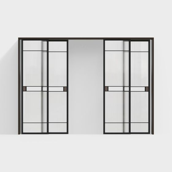 Stylish City Gate 3D model for Urban Designs