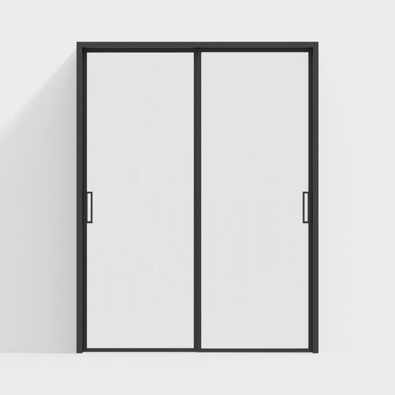 ประตูเลื่อนกระจกสมัยใหม่