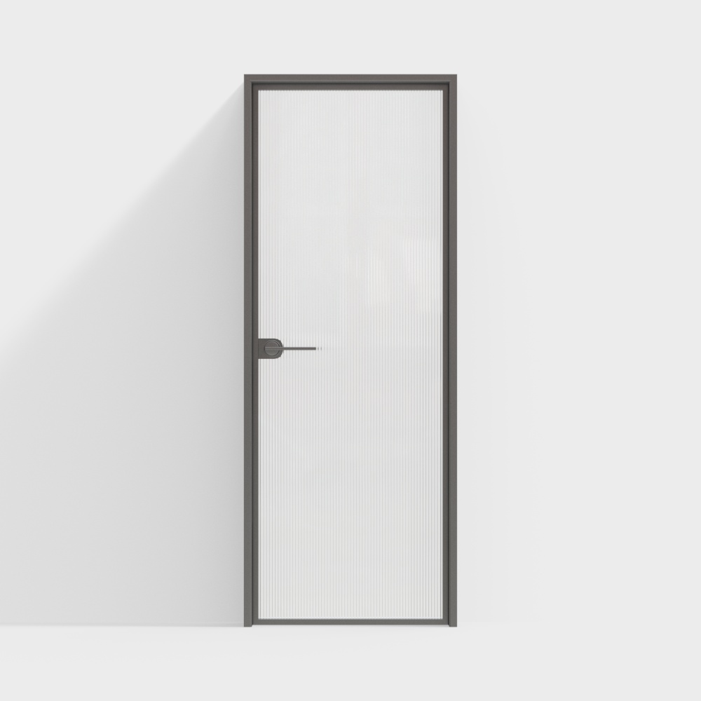 Modern Glass Door 3D model
