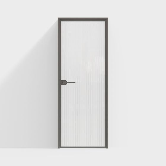 Modern Glass Door 3D model