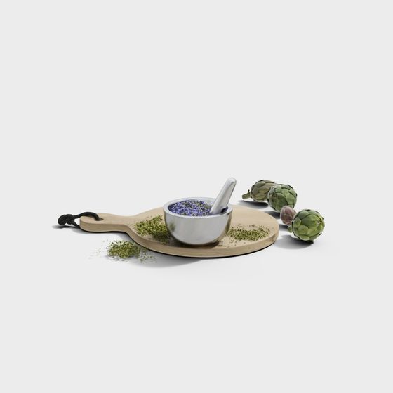 Kitchen Helper 3D model for Creative Spaces