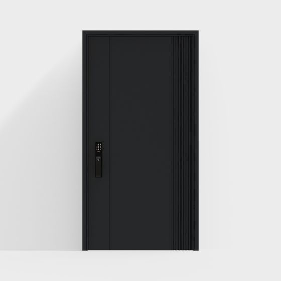 Urban Gate 3D model - Modern Minimalist Design