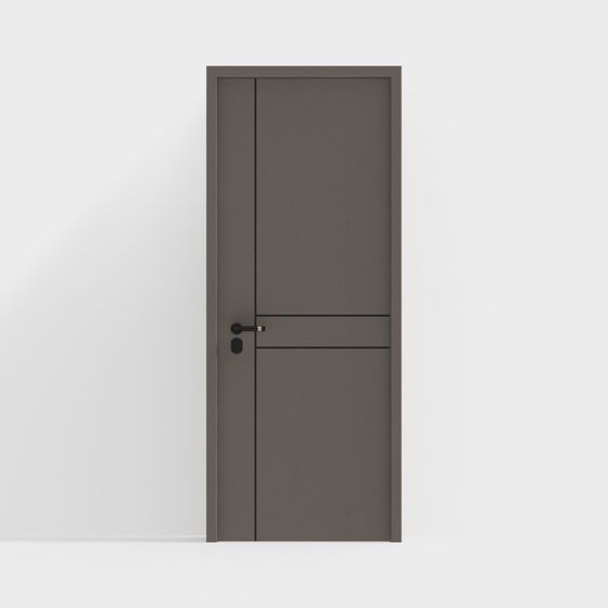 Urban Gate 3D model - Modern Minimalist Design