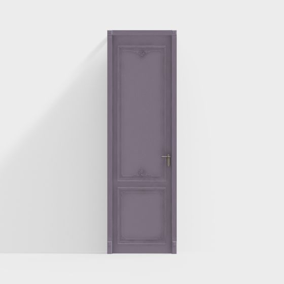 Vintage Door 3D model for Modern Art Spaces