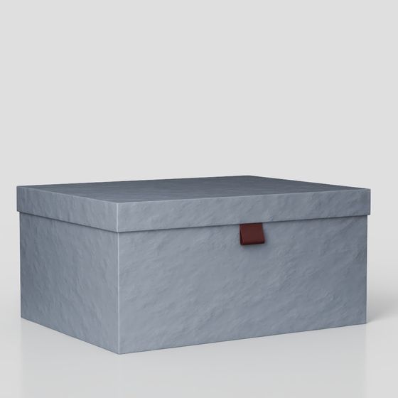 Elegant Minimalistic Storage Box 3D model