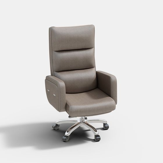 現代皮革辦公旋轉椅執行椅