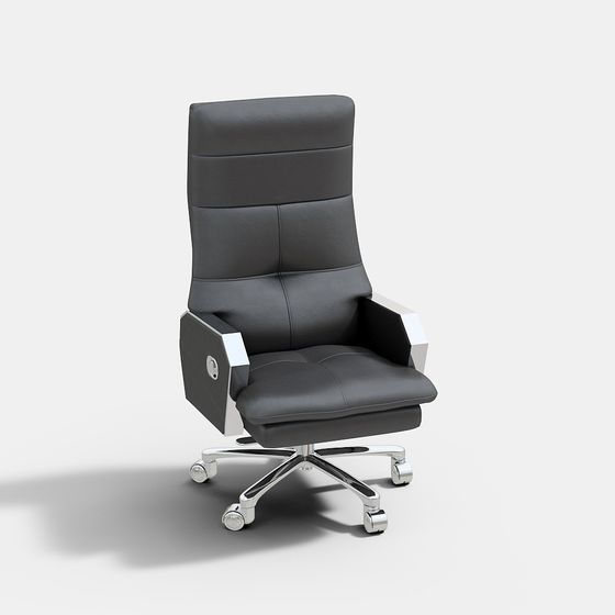 Modern Minimalist Office Chair 3D model