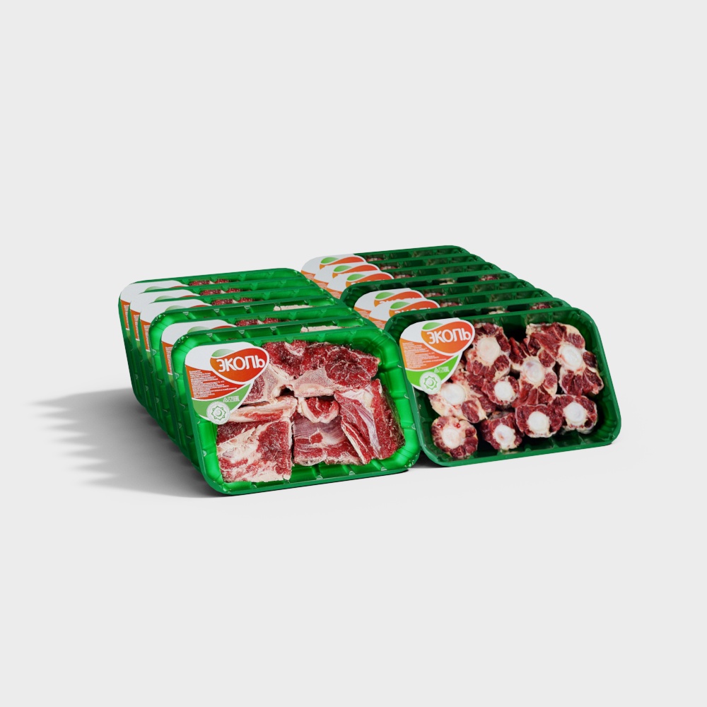 Supermarket boxed food combination