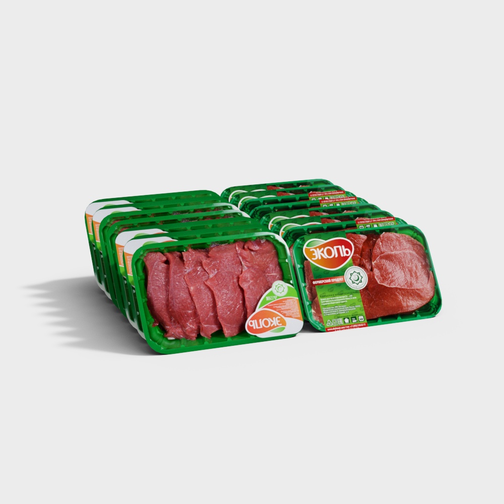 Supermarket boxed food combination