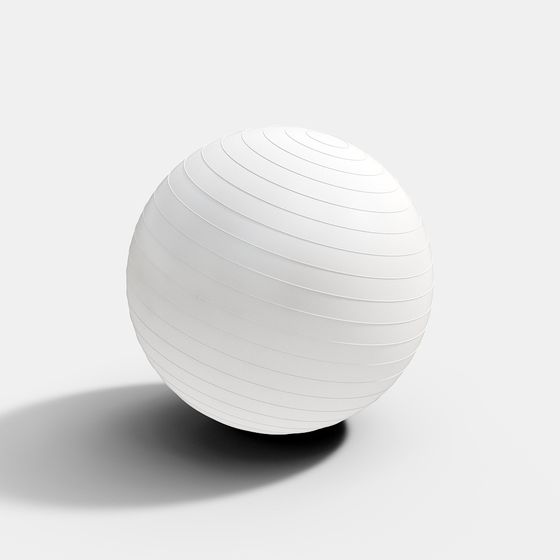 Minimalist High-Detail 3D Sphere Model