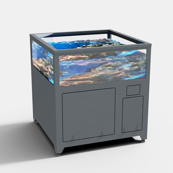 Ocean Heart 3D Model - Dive into the Mystique of the Sea