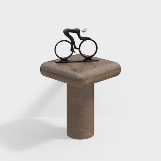 Stylish Bicycle 3D Model for Modern Designs
