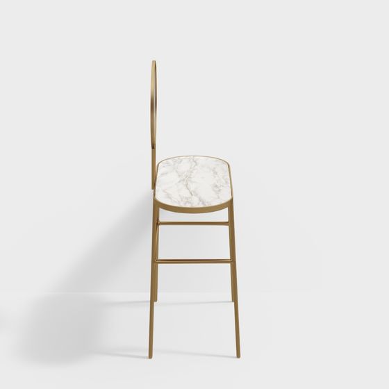 Urban Luxe Bar Stool 3D model