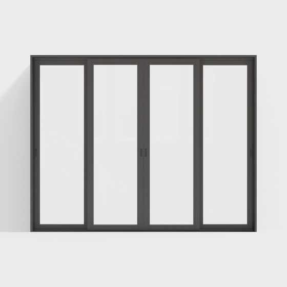 Modern Sliding Door 3D model