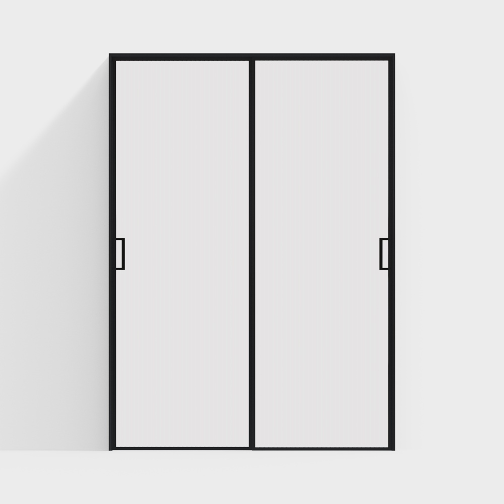 現代漸變長虹玻璃門