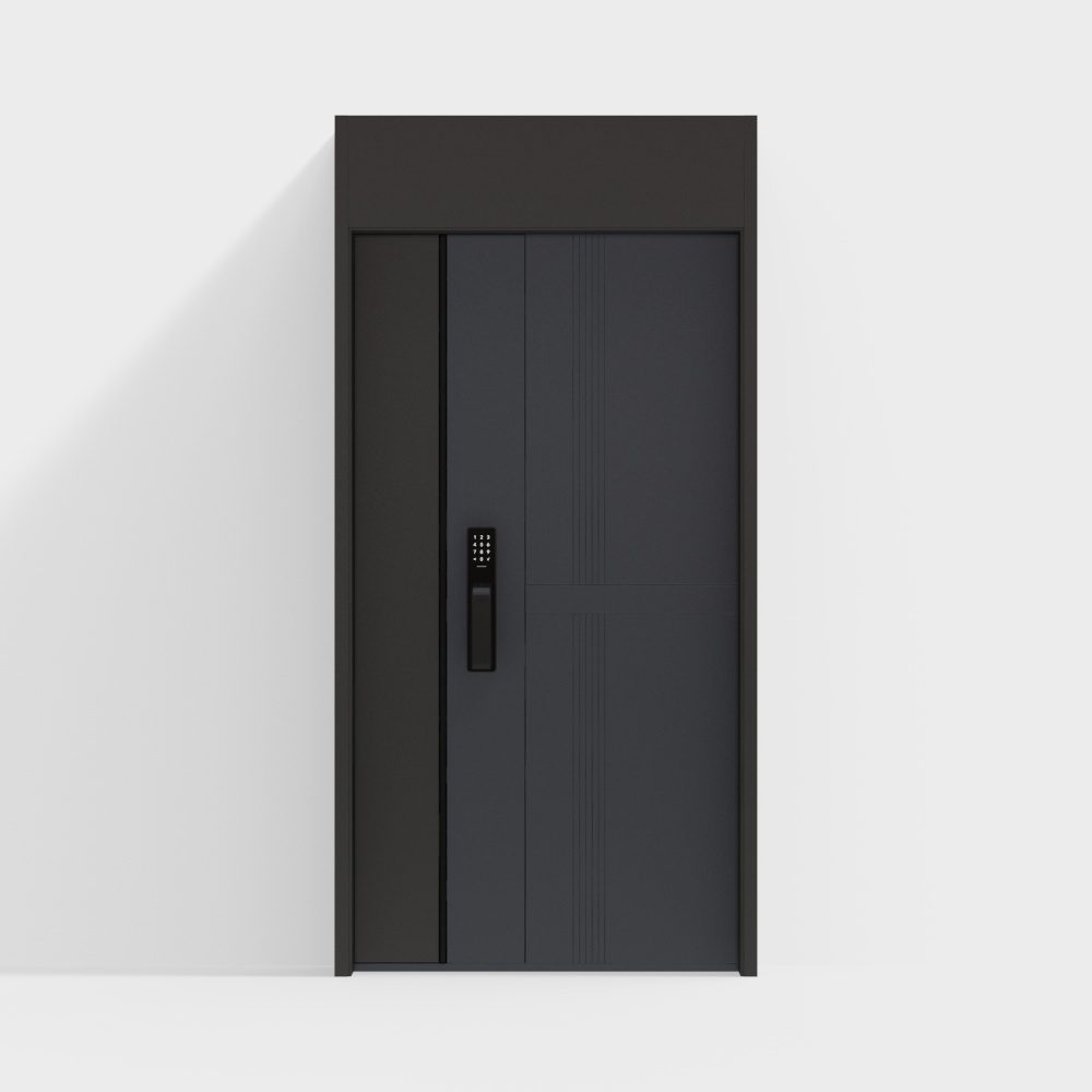 modern entry door