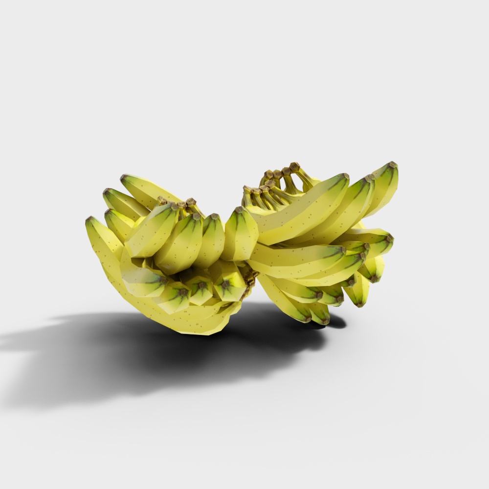 Supermarket fruit and banana combination