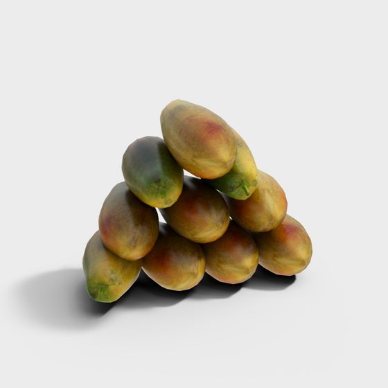 상차오 과일 망고 조합