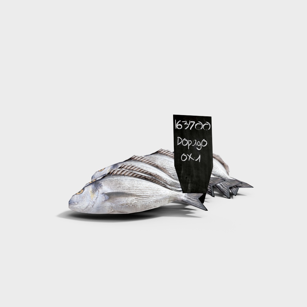 Supermarket fresh fish