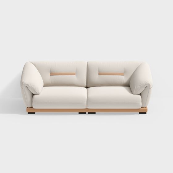 Urban Comfort 3D model Sofa for Modern Interiors
