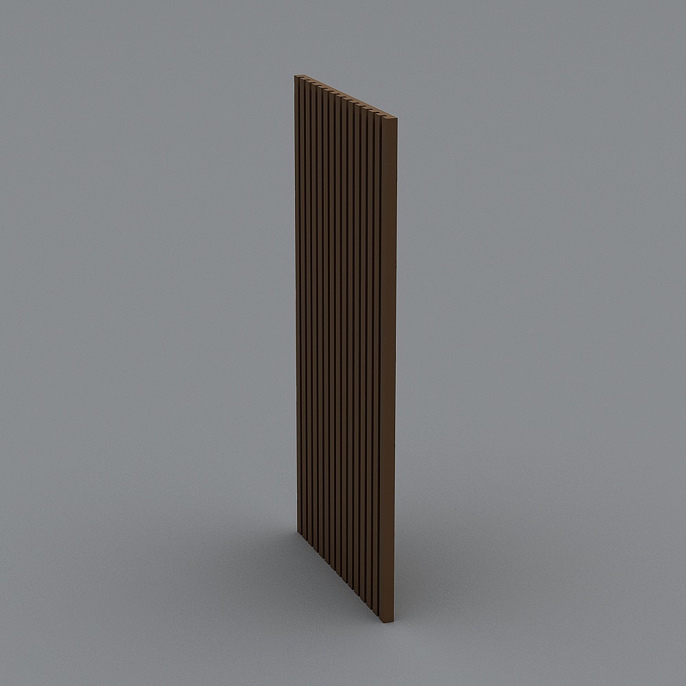 Vertical Stripe Screen 3D model