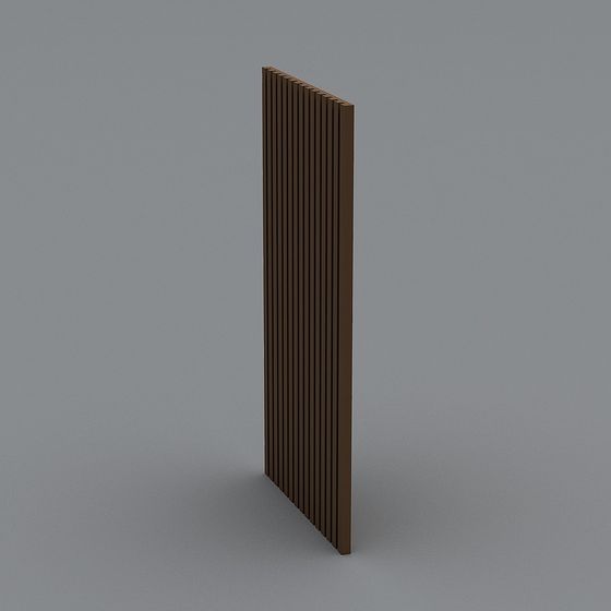 Vertical Stripe Screen 3D model