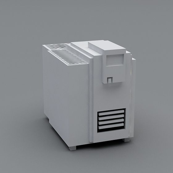 Retro Computer 3D model