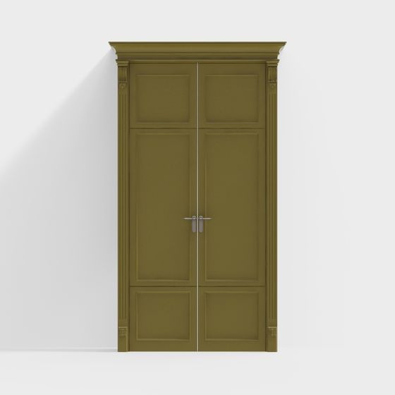 Vintage Door 3D model