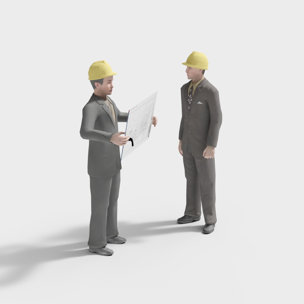 ingeniero de construcción moderno