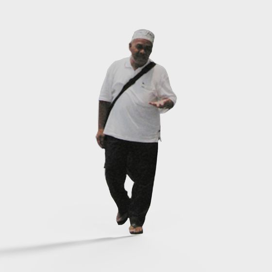 アジア系ムスリム男性4