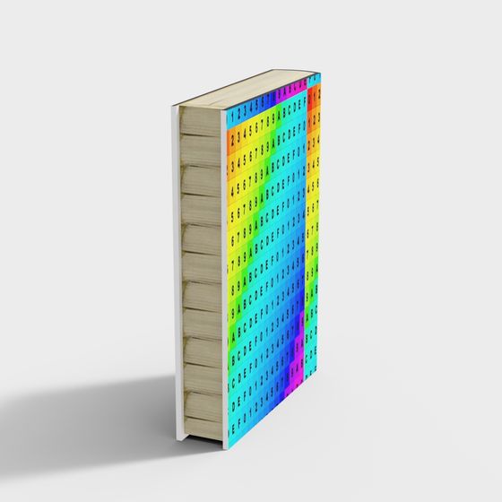Colorful Knowledge Stack 3D model