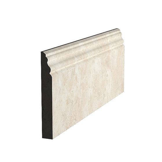 Elegant Black Skirting Line 3D Model