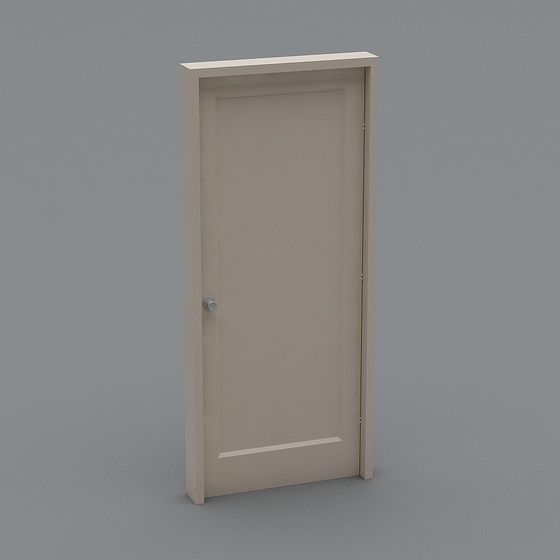 Minimalist Door 3D model