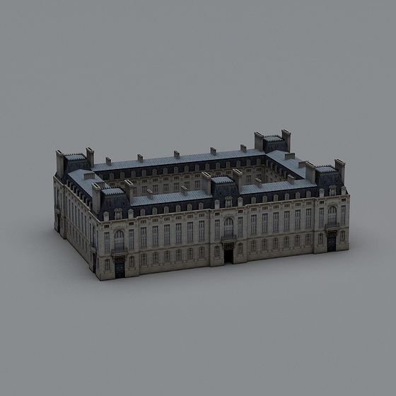 Classical Palace 3D model
