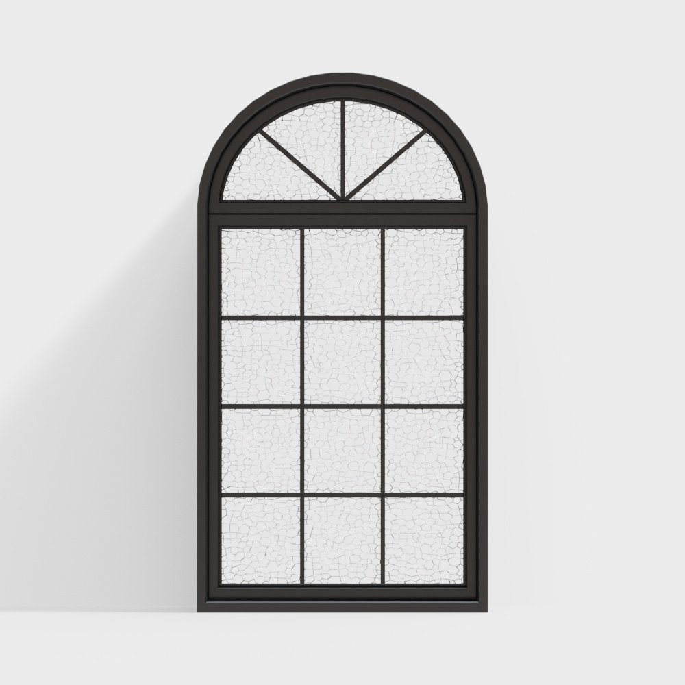 modern curved windows