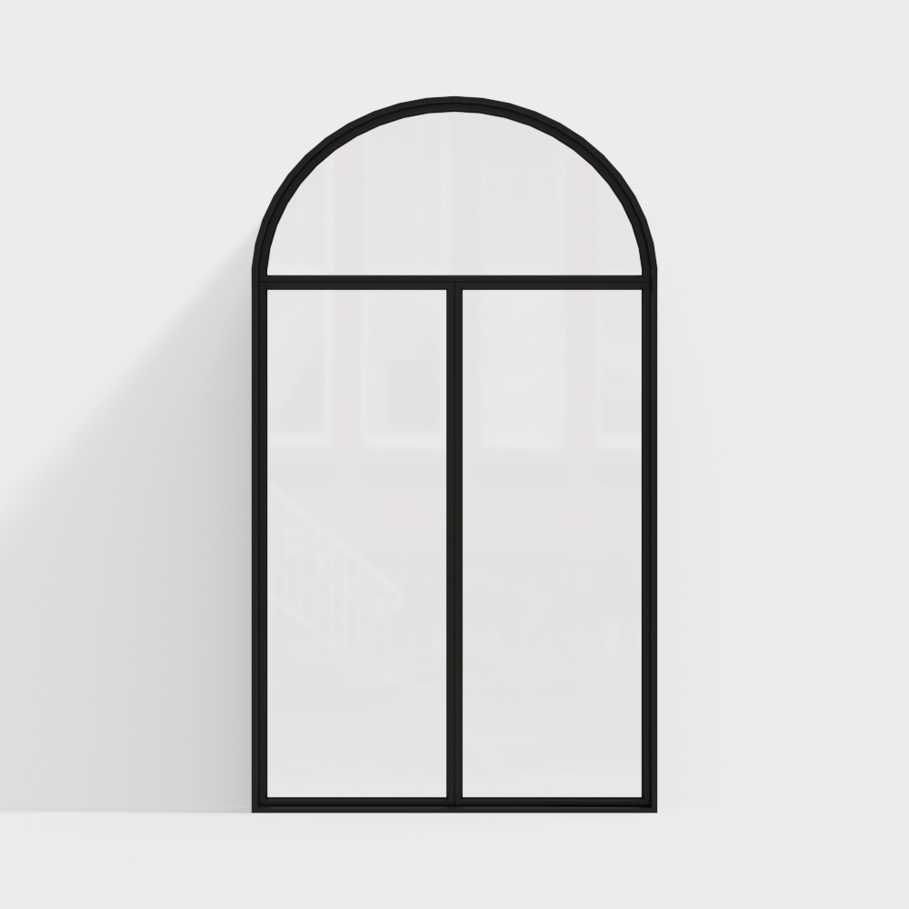 cửa sổ mở cong hiện đại