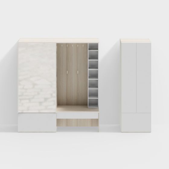 Urban Closet 3D model for Modern Design