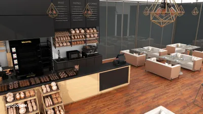 Modern Café Design: Cozy and Inviting