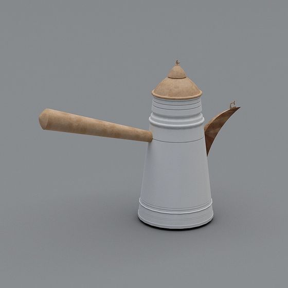 Arabian Coffee Pot 3D model for Creative Projects