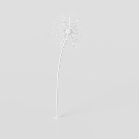 Dandelion Lamp 3D model