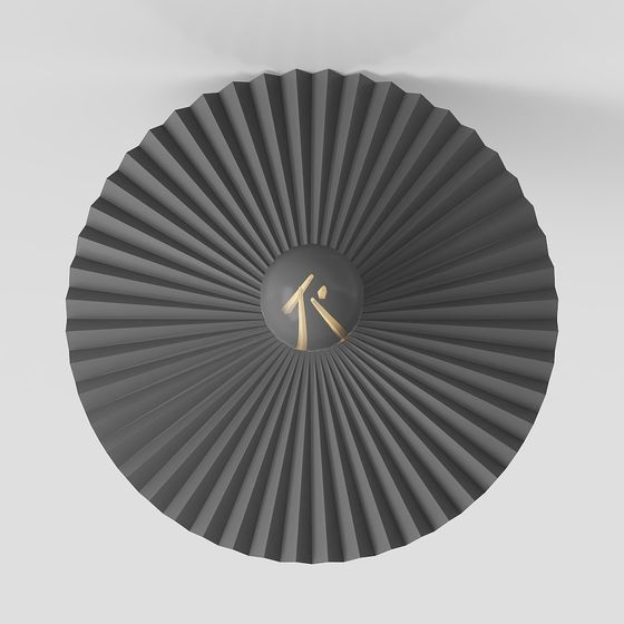 Elegant Fan-Shaped 3D Model for Modern Design