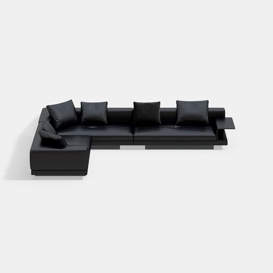 Sofa góc chữ L phong cách công nghiệp