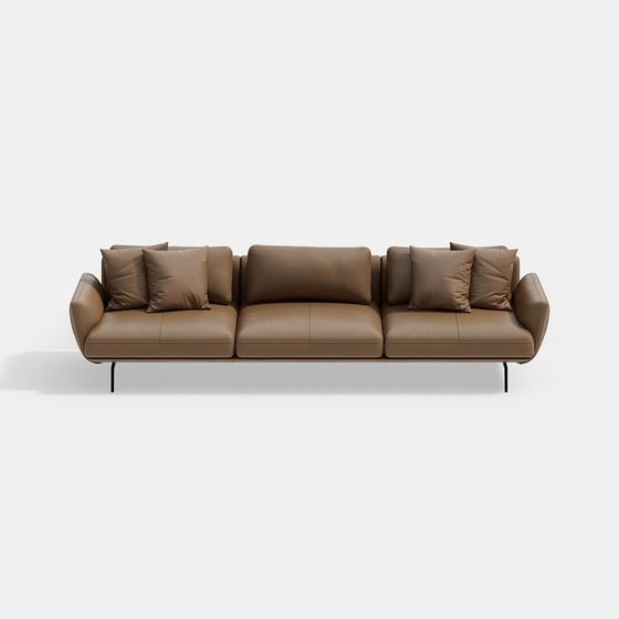 Sofa nhiều người phong cách công nghiệp