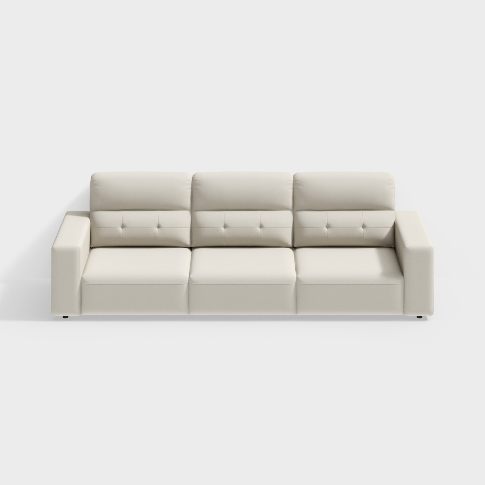 Sofa chức năng da tối giản hiện đại Youjiamiao
